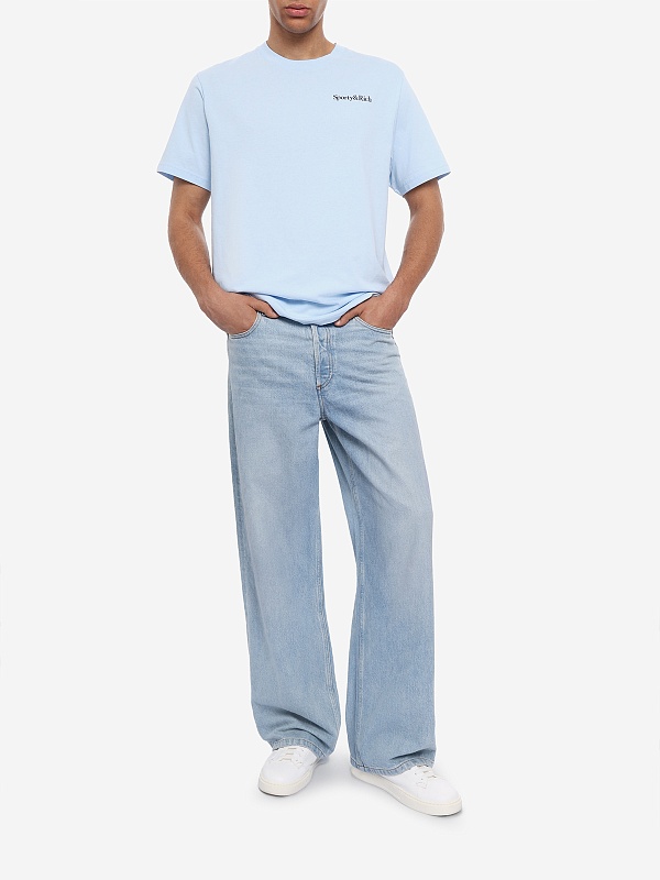 Футболка муж Sporty & Rich TO11975300BL90 Ciel - 1