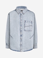 Рубашка муж LGN Louis Gabriel Nouchi 0574 D017 BLEU CIEL