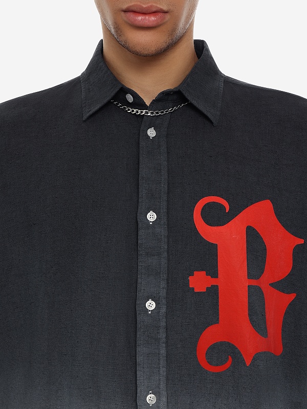 Рубашка муж BOMBER SS26N052 - 5