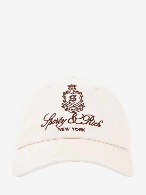 Кепка жен Sporty & Rich AC08165231WH37 Ecru - 0