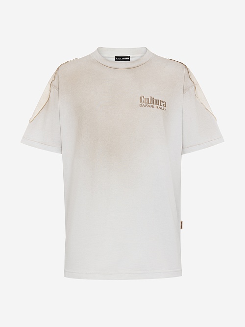 Футболка муж CULTURA S25CULT_A008 DIRTY WHITE - 0
