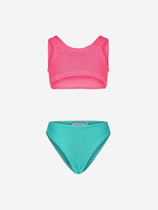 Купальник раздельный дев Paramidonna CR26KKSGCP-1 SEA GREEN/CANDY PINK - 1