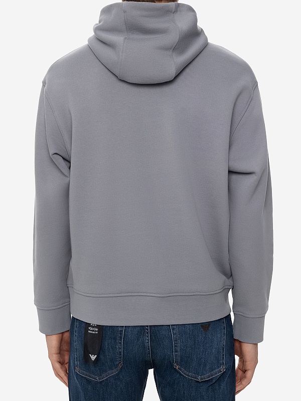 Худи муж Emporio Armani 6D1MD2 1JWPZ 06L0 GREY EAGLE - 4