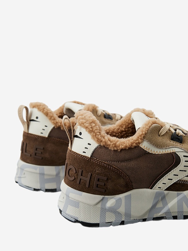 Кроссовки муж Voile Blanche 2019471.02. 1D13 DARK BROWN-TAUPE - 3