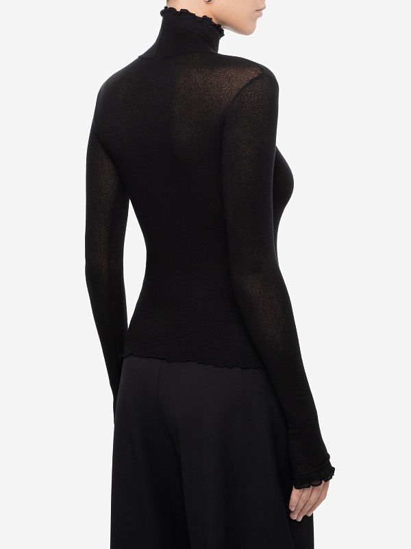 Водолазка жен LVIR 154202 BLACK - 3