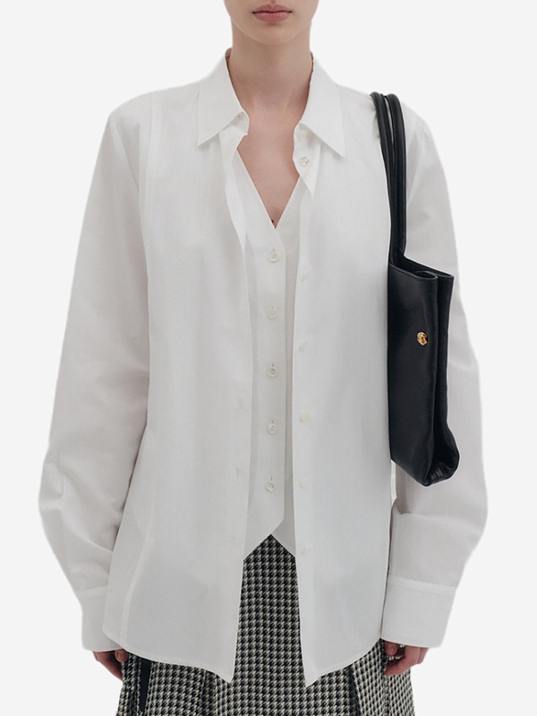 Рубашка жен EENK EEB-1P350-SH02-WT White - 3