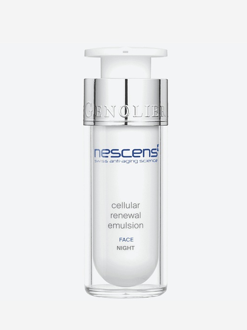 Эмульсия для лица унисекс NESCENS NS102 ночная для обновления клеток 30 мл - 0
