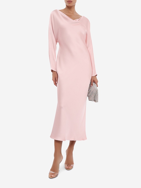 Платье жен Norma Kamali ST1263SAQ90838 BALLET PINK - 1