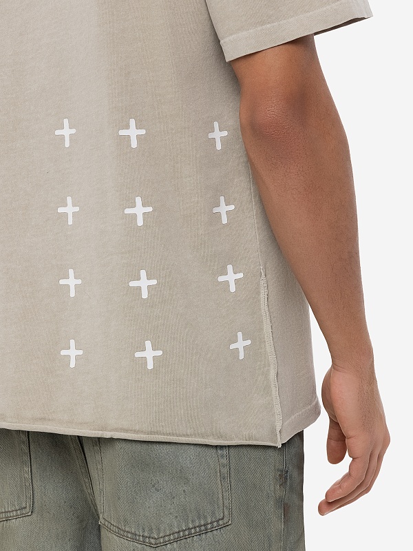 Футболка муж Ksubi MPF25TE021 tan - 4