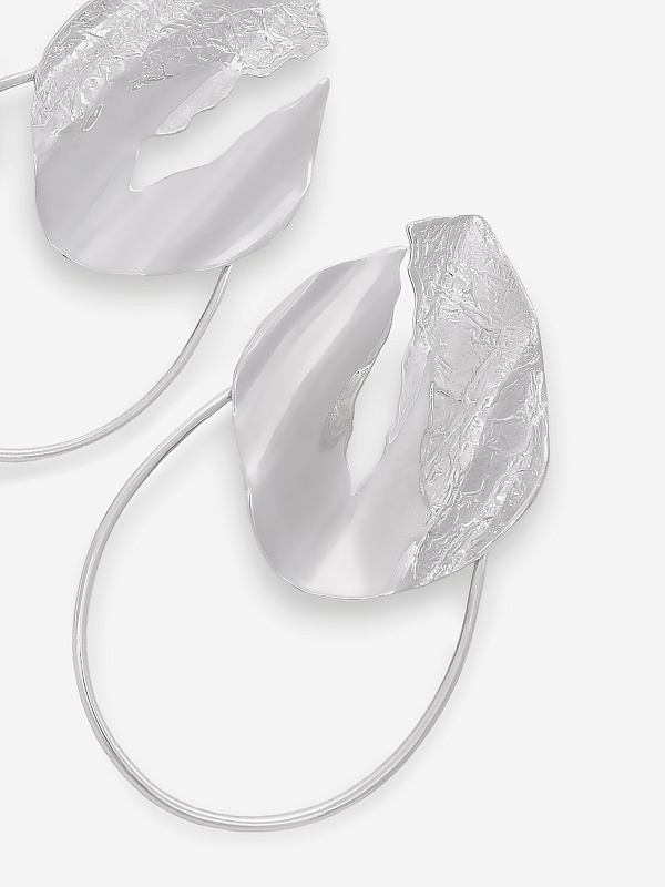 Серьги жен MISHO SE01-BSR Silver - 2