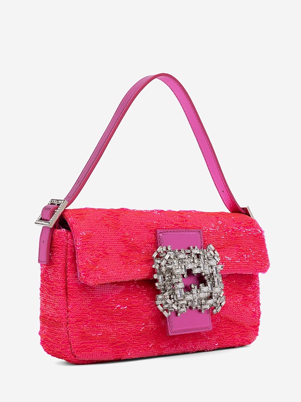 Сумка жен Gedebe HBBSEQNS NEON FUCHSIA - 1