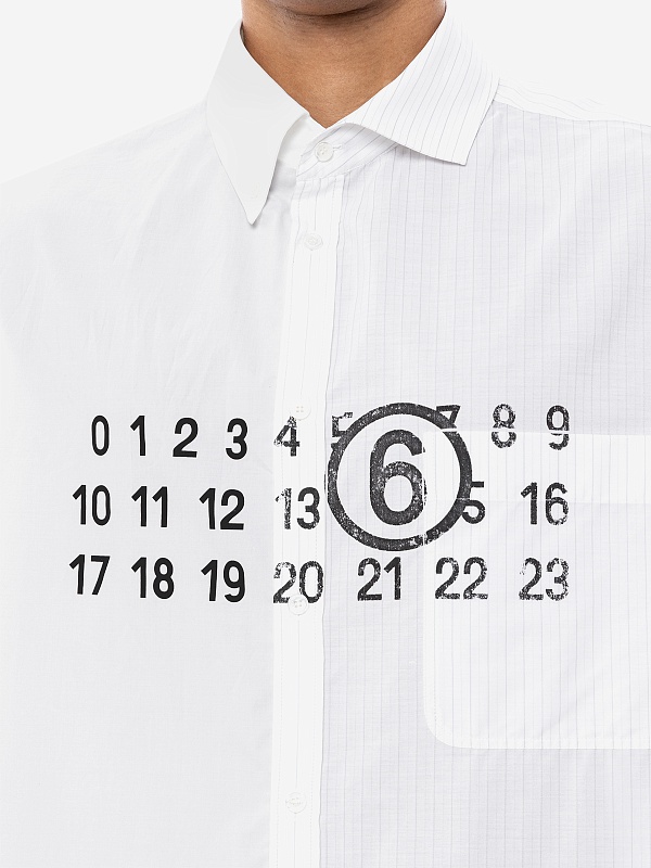 Рубашка муж MM6 SH0DT0005 STZ119 961 - 4