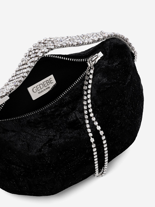 Сумка жен Gedebe DNVLVT BLACK - 4