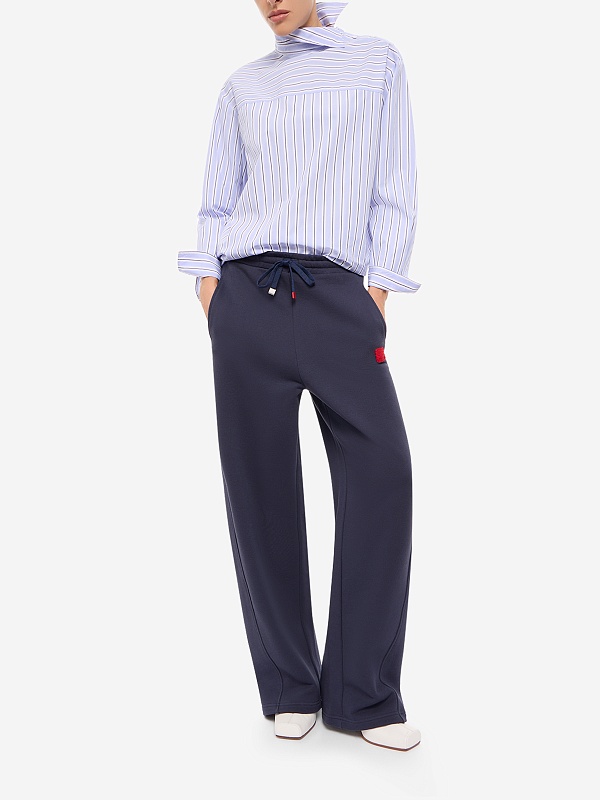 Рубашка жен MAX&CO 2626116023200 001 NAVY PINSTRIPES - 1