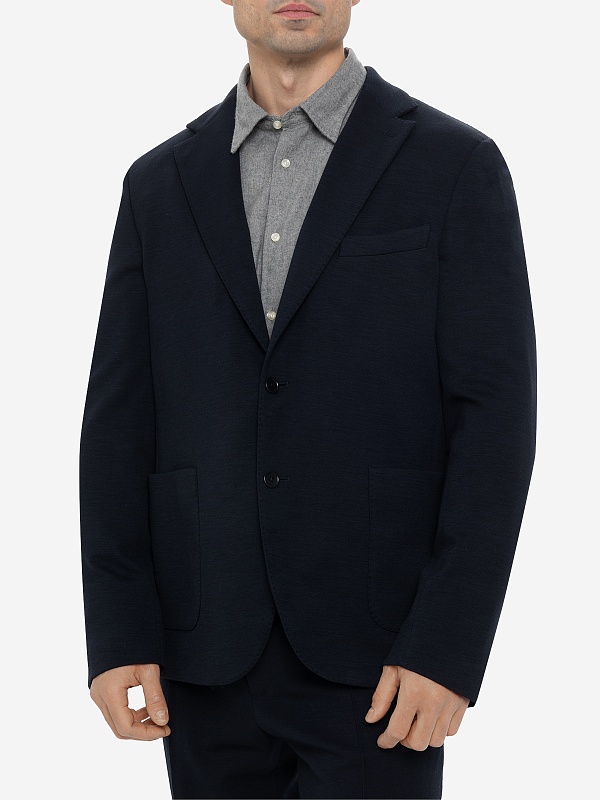 Пиджак муж Officine Generale W24MTLG403PRE DARK NAVY - 3