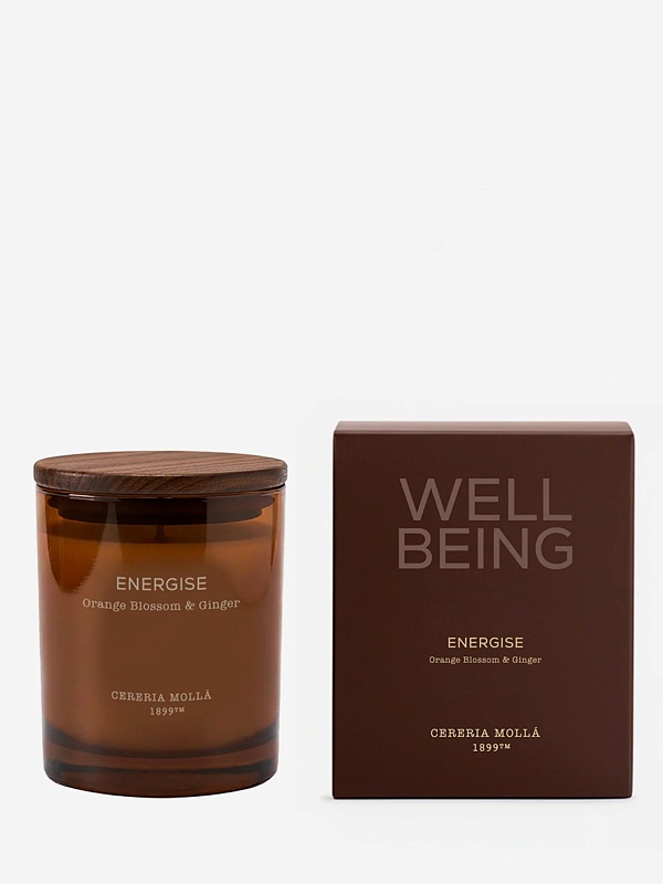 Свеча унисекс Cereria Molla 1899 5602 WELLBEING Energise 230г - 1