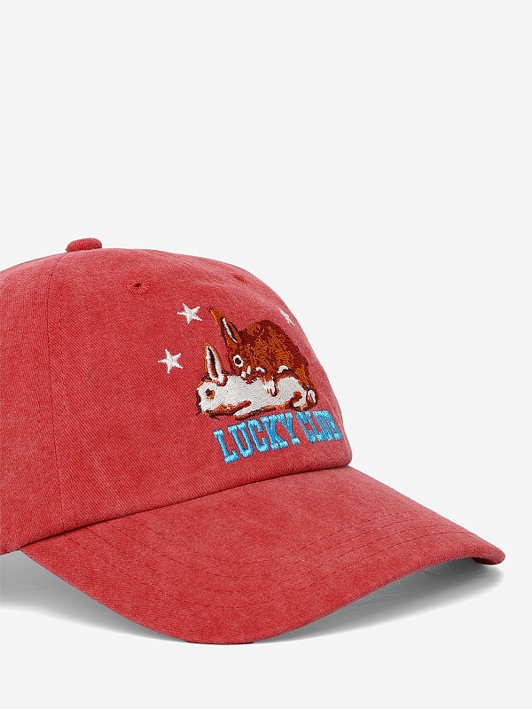 Кепка муж Carne Bollente SS26CAP0102 Off-Red - 2