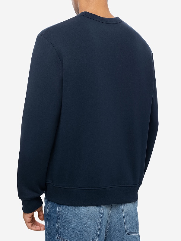 Толстовка муж A.P.C. COHBR-H27916 TIQ DARK NAVY/ECRU - 3