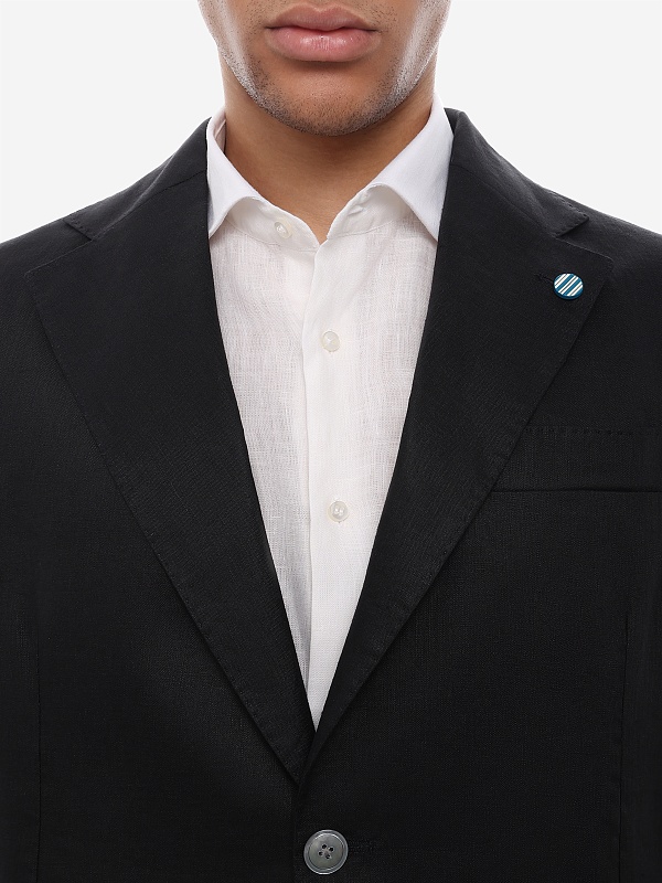 Пиджак муж Fefe Napoli GCL99 BLACK - 5