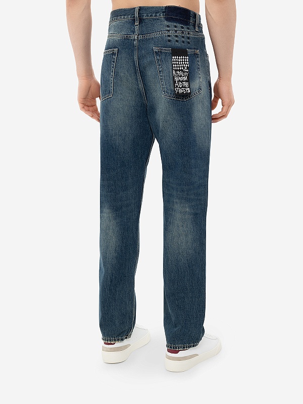 Джинсы муж Ksubi MPS25DJ017 DENIM - 4