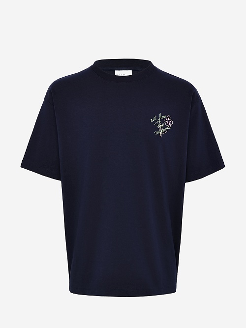 Футболка муж Drôle de Monsieur G-TS188-CO002-NY NAVY - 0