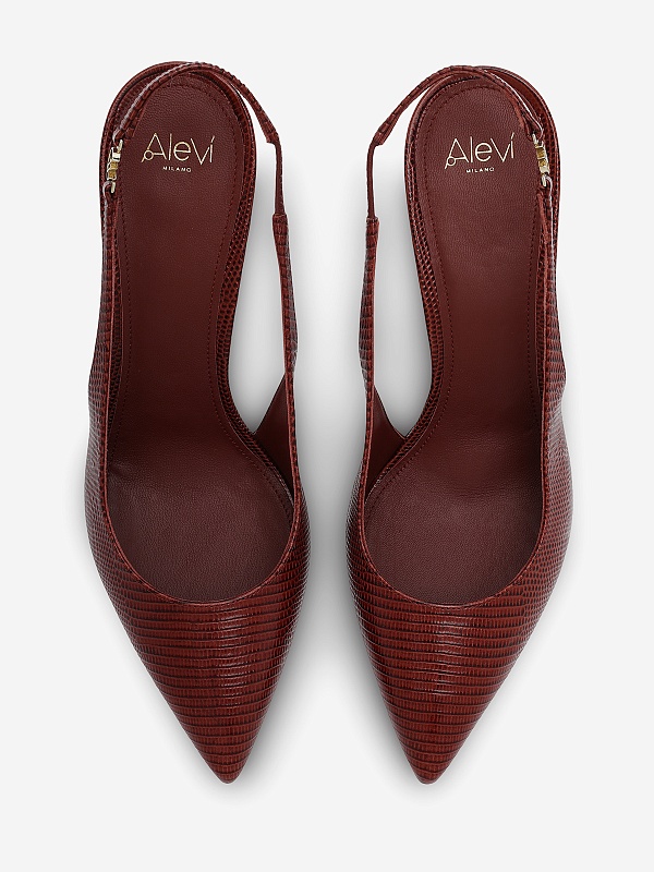 Слингбэки (каблук) жен Alevi L26S3001.R.1309455 RUST - 4