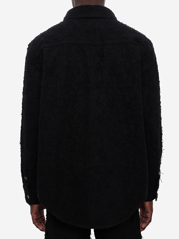 Рубашка муж LGN Louis Gabriel Nouchi 0574 D018 BLACK SCAR - 5