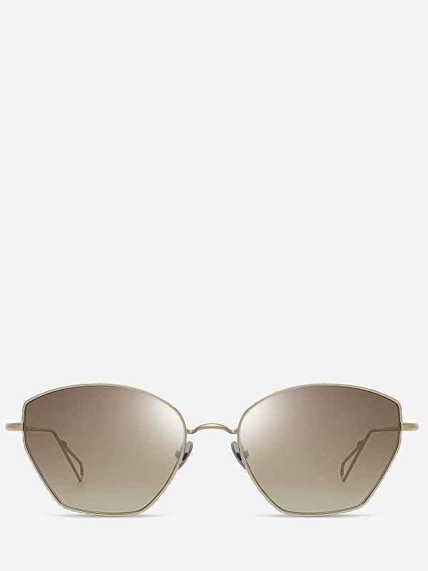 Солнцезащитные очки AHLEM Septembre Grey Gold 56 18 150 - 2