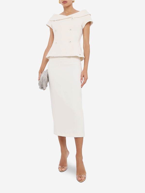 Жакет жен Nissa S1345 OFF WHITE - 1