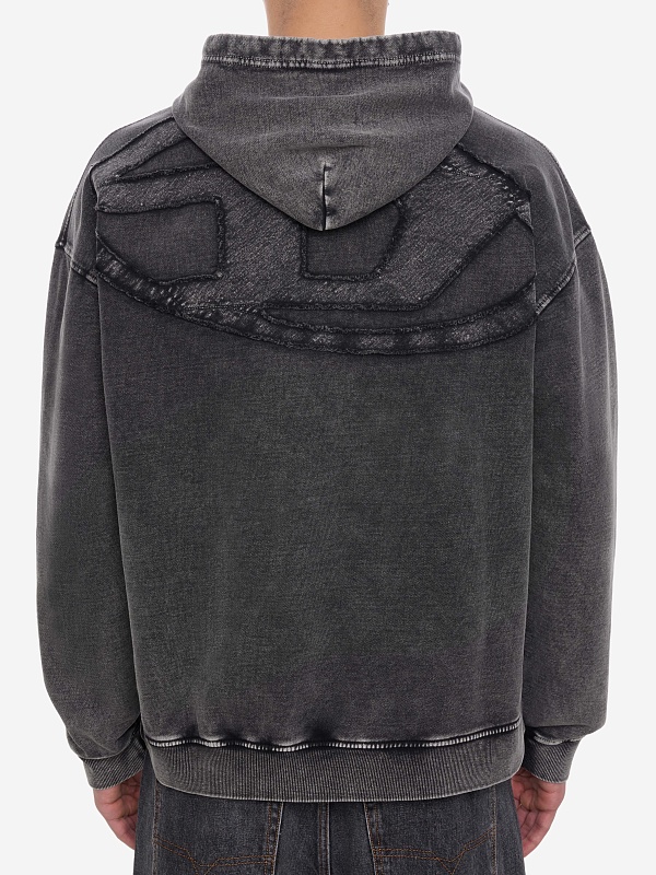 Худи муж Diesel A19325 0KIBZ 9XXA - 4