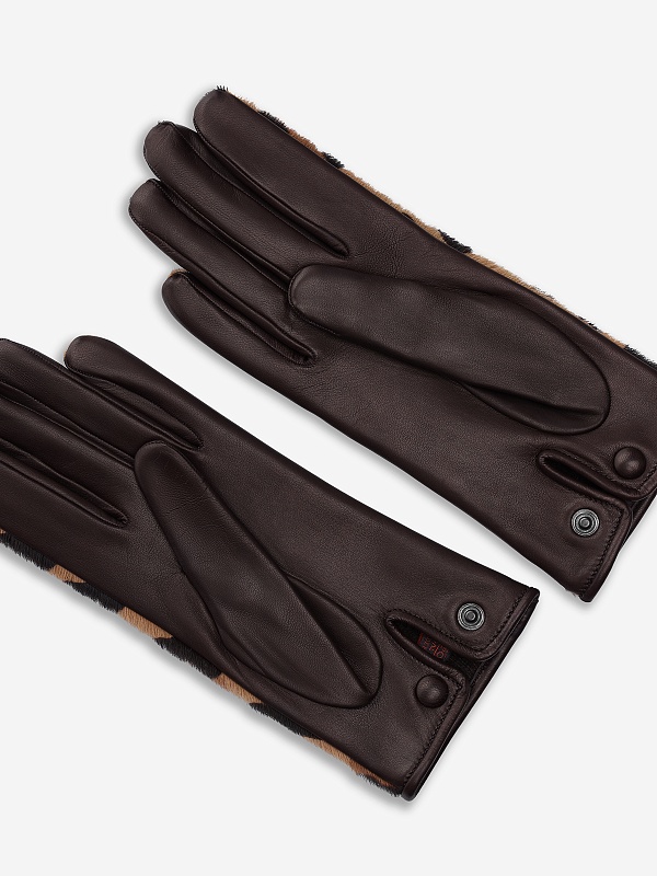 Перчатки жен Portolano 3802 CHOCOLATE 4 / BROWN - 3