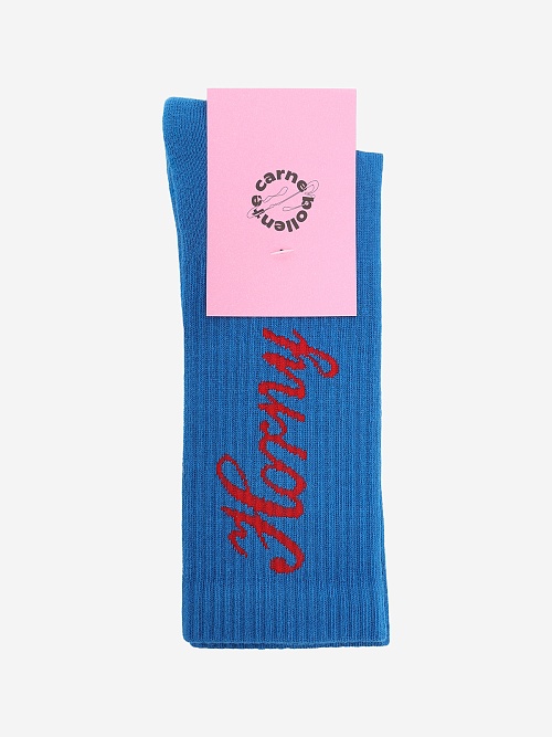 Носки муж Carne Bollente SS26SK0203 Blue - 0