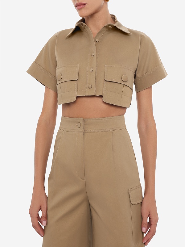 Рубашка жен Actualee 16170 CA000613 beige - 3
