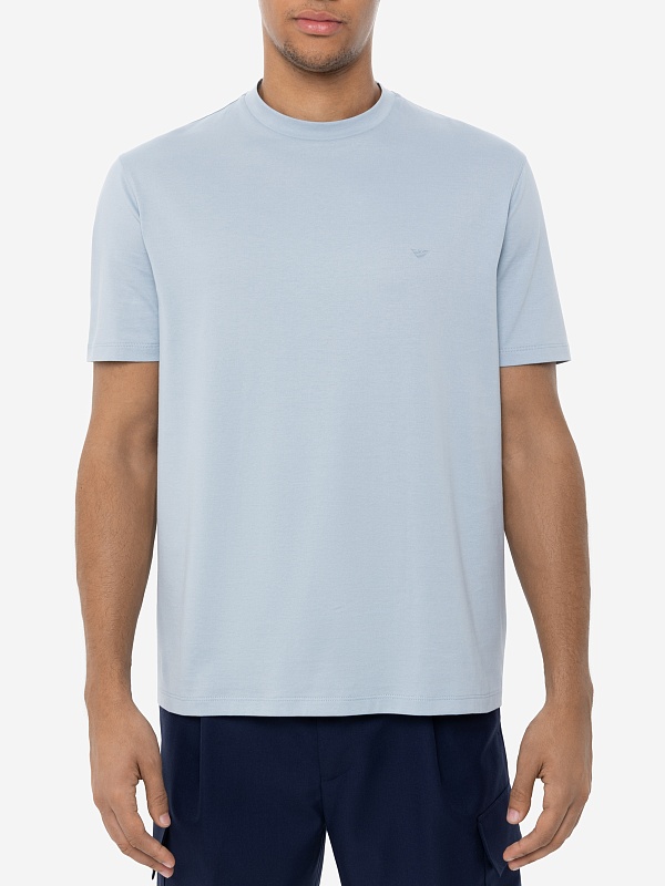 Футболка муж Emporio Armani EM000983 AF13669 U9275 PEARL BLUE - 2