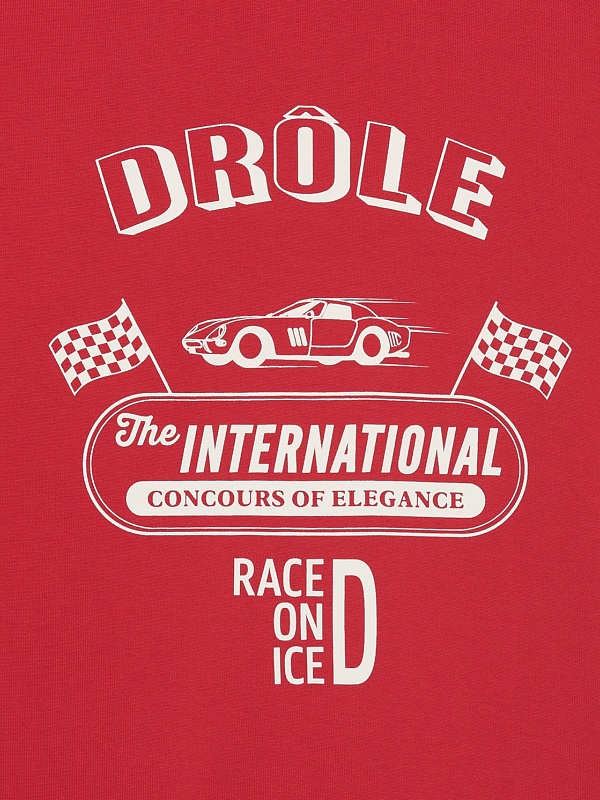 Футболка муж Drôle de Monsieur I-TS279-CO195-RD RED - 1