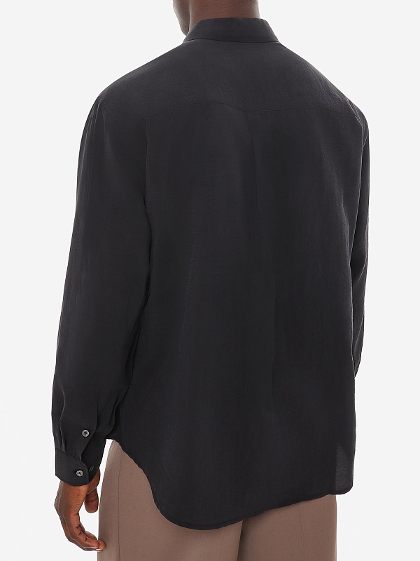 Рубашка муж Tonywack BF12SH102 BLACK - 4