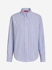 Рубашка жен MAX&CO 2626116033200 001 NAVY PINSTRIPES