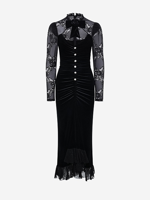 Платье жен Nissa RS15890 black - 0