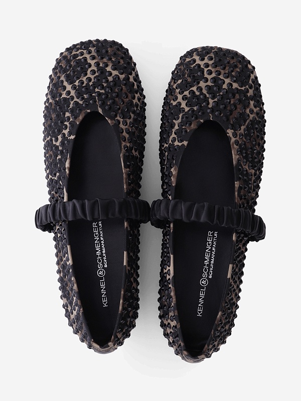 Балетки жен Kennel & Schmenger 13060-266 camel/schw/blk - 3