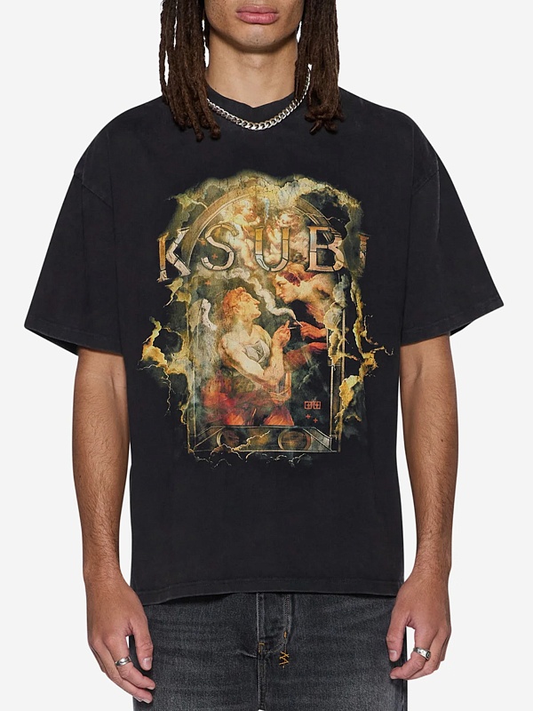 Футболка муж Ksubi MFA25TE006 CHARCOAL - 1