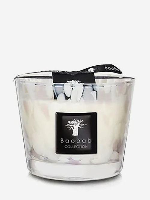 Свеча унисекс Baobab Collection 5415198110786 Pearls Max 10 White Pearls 500г - 0