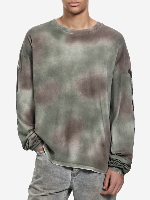 Футболка с длинным рукавом муж Alchemist AMFW25MJLST01.a Camo Jasper - 3