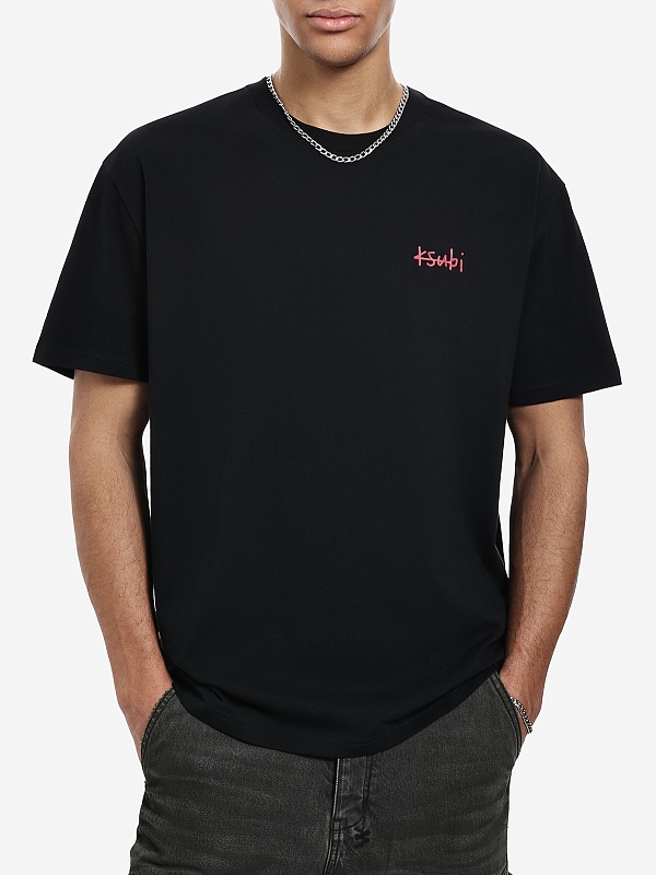 Футболка муж Ksubi MFA25TE005 BLACK - 2