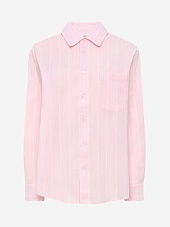 Рубашка жен DUNST UDSH6A104P1 SOFT PINK STRIPE