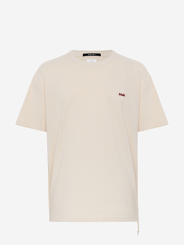 Футболка муж Ksubi MSP25TE026 BEIGE - 5