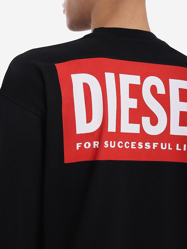 Футболка с длинным рукавом муж Diesel A20037 0EPCA 9XX - 5