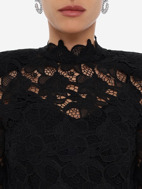 Платье жен Nissa RRS16344 BLACK - 4