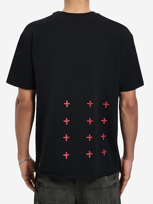 Футболка муж Ksubi MFA25TE005 BLACK - 3