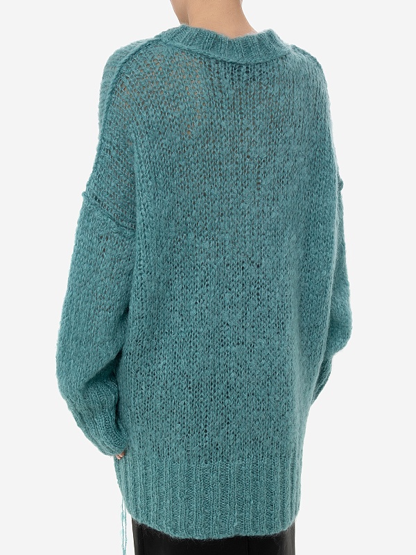 Свитер жен Isabel Benenato DK211 24 TURQUOISE - 4