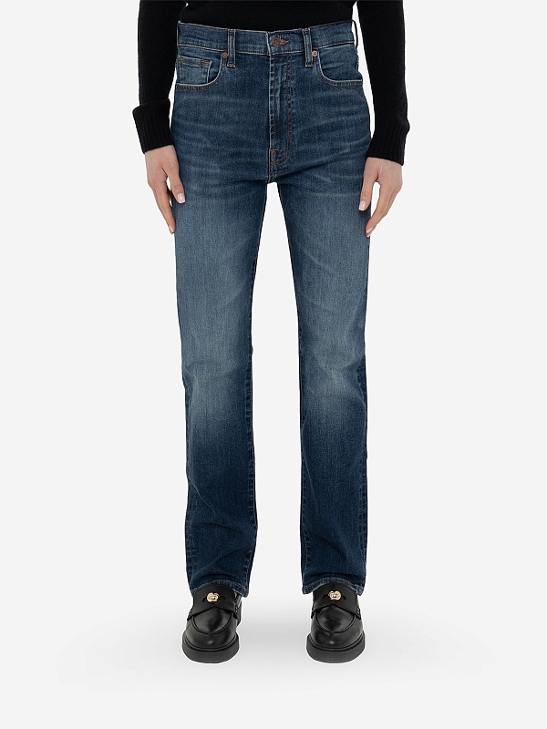 Джинсы жен 7 For All Mankind JSEM44A0HE DARK BLUE - 3